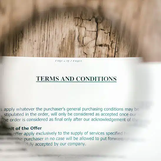 drafting general terms and conditions drafting general terms and conditions